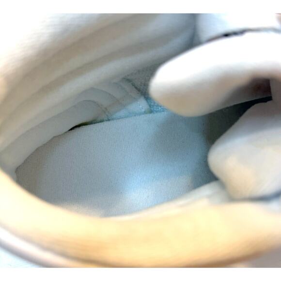 Reebok Women's Classic Freestyle Hi High Top White Leather Sneakers Size 7.5 - Picture 10 of 12